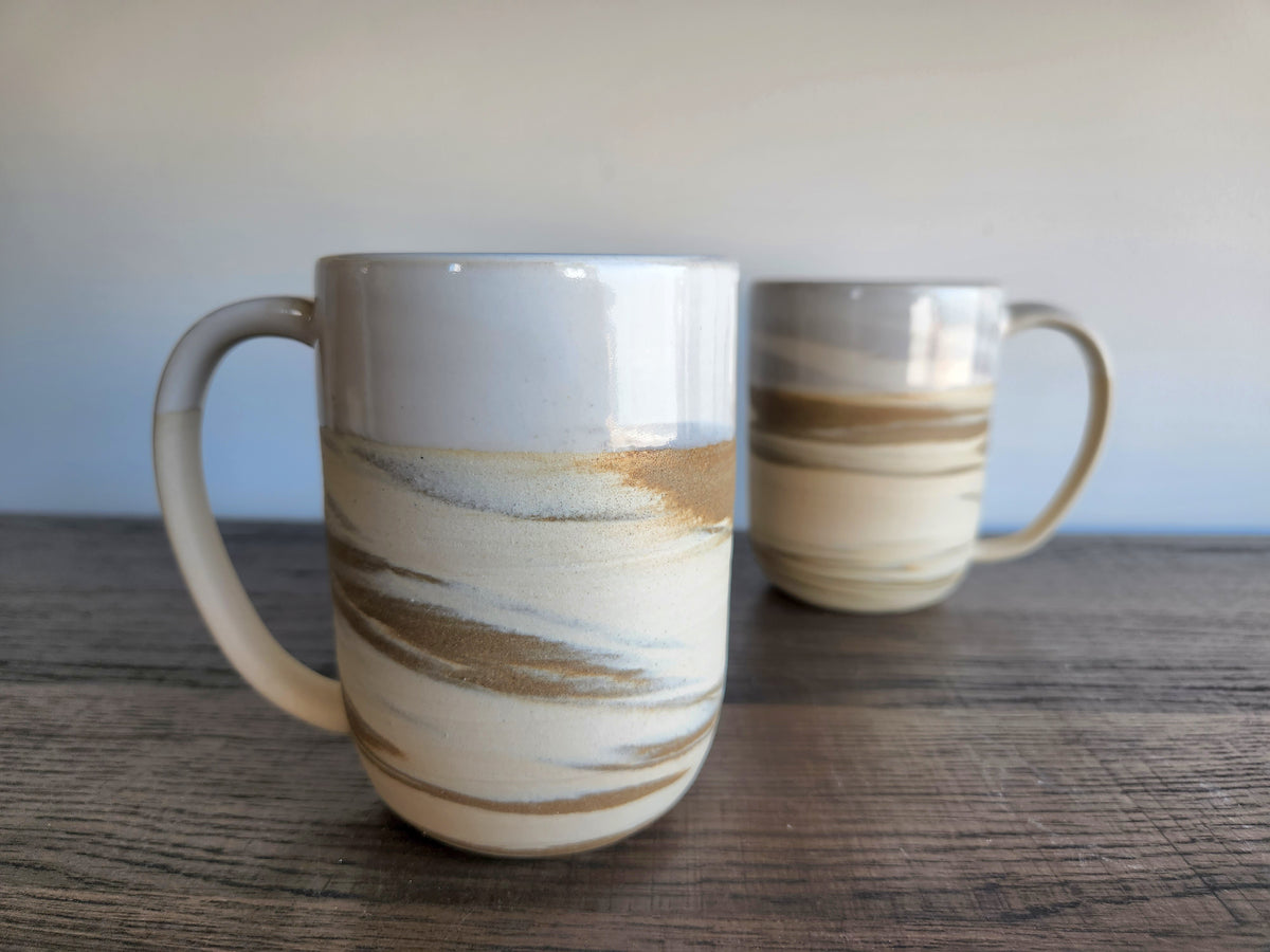 Mug - Wood Block – Gopi Shah Ceramics