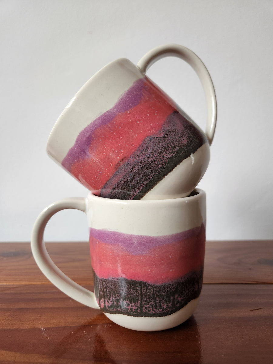 Mug - Wood Block – Gopi Shah Ceramics