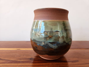 Large Green/Blue Vase